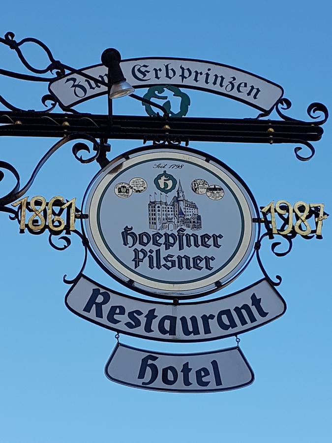 Hotel Restaurant Erbprinz Walldorf エクステリア 写真