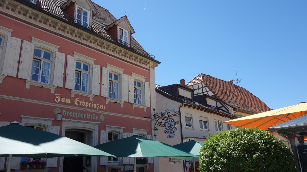 Hotel Restaurant Erbprinz Walldorf エクステリア 写真